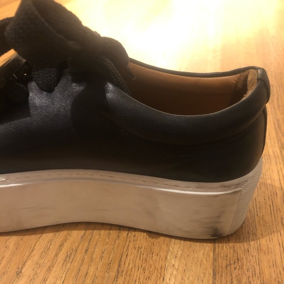 SOLD Acne Studios Drihanna Leather Platform Sneakers - Picture 7 of 7